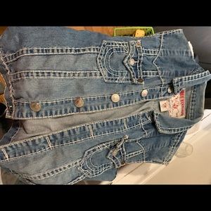 Men’s True Religion Jean vest